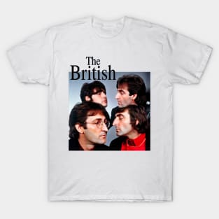 The British - 60's boy band parody corny and strange T-Shirt